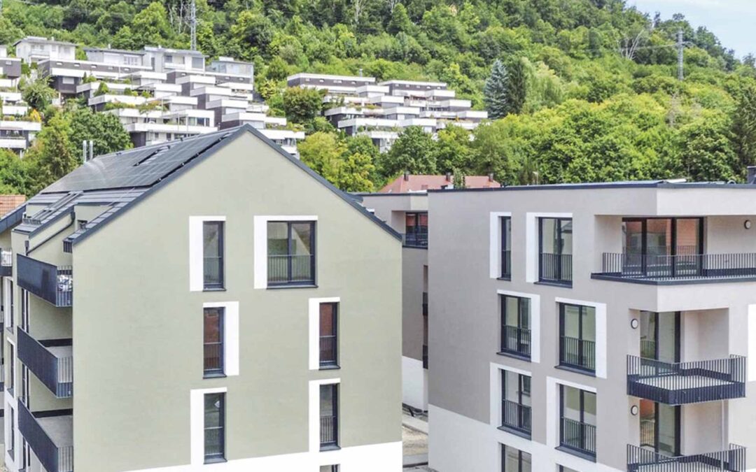 4-Zimmer-Penthouse-Wohnung mit Dachterrasse (rechts)