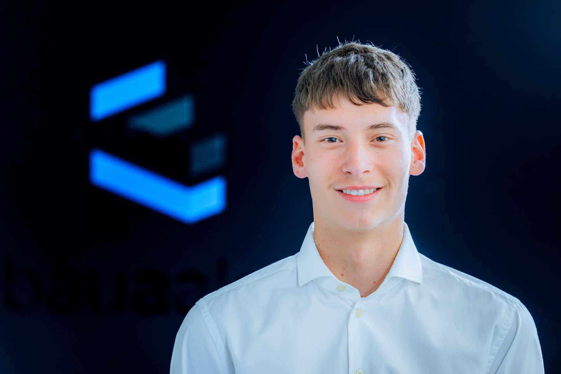 Auszubildender Immobilienkaufmann Tim Linse